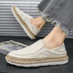 zapatos para hombres de lona dkcci para la primavera y el verano nuevos zapatos casuales transpirables People Peedal zapatos pescadores