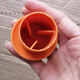Sailoto steel bar mushroom cap head protective cover threaded steel bar wire head protective cap protective cover anti-rust anti-collision plug 1040 orange 1025 steel bar with 100 mushroom caps