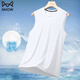 
Catman (MiiOW) ice silk sports vest for men summer casual quick-drying mesh breathable sleeveless T-shirt for men large size loose fitness suit