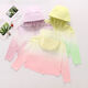 
Tsyu children's sun protection clothes girls and boys summer 2025 new ice silk sun protection clothes thin coat summer protection pink F9929 160