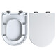 HUIDA s'adapte à HDC6005610861806162629561206109 Couvercle de toilettes universels 6159/6162/6173/6195/620