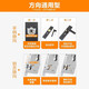 
Bedroom door lock Door handle Room door lock Indoor home universal access wooden door Old style old door lock bathroom lock Complete set of lock body 125 tongue distance 48