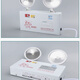 Rolex fire emergency light LED evacuation indicator 220V emergency double-headed light new national standard fire power outage lighting fixtures Rolex engineering double-headed emergency light 120 minutes