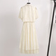 Sibaishe national style suit 2025 spring and summer new women's lapel shirt with spliced ​​suspender skirt two-piece set