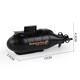 Naughty cow NAUGHTY CATTLE Submarine Toy Simulation Mini Remote Control Submarine Four-Six-Travel Toy Boat Electric Model Boy Children's Toy Submarine Four-Travel [Yellow] Default