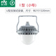Huili custom-made LED tri-proof lamp factory warehouse industrial lighting waterproof, dustproof and anti-corrosion workshop ceiling explosion-proof floodlight flat tri-proof lamp 30w (with U-shaped bracket)