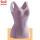 
Cat Man (MiiOW) shaping body vest for women without marks, breast straps, no wear bra, large size belly, small belly body shaping jacket, khaki L