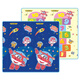 Auby (auby) children's XPE crawling pad thickened baby living room game floor mat baby home crawling pad Fun water pipe folding pad 0.5cm