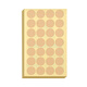 Jinpai Cowide Dot Aufkleber Rundaufkleber Rundaufkleber handgeschrieben können kleine Größe kleiner Punkt kleiner Etikett Aufkleber -Kreisnummer Code Number Runde 8mm Cowide Color 1 Pack/ 675 Aufkleber insgesamt (alle Arten von Stiften können geschrieben werden)