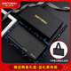 Banyannu Wallet Herren echtes Leder 2025 Neue lange Kapazität Multi-Card-Kuhspanner-Kupplungs-Führerscheinkarten-Brieftasche Kaffee (Plack Tattoo Head Cowide) Anti-Diebstahl