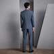 HLA Hailan House suit men's light business fashion flat lapel suit Western men's spring and autumn