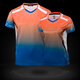 Group purchase custom table tennis uniform tops sports jerseys for men and women short-sleeved summer breathable badminton tops tennis club training uniform tops customized printing LOGO men A3887 blue M