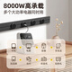 Bull Master track socket slide rail plug-in row mobile plug-in board gb3 sliding rail sideboard official flagship GB3 master ultra-thin model Moyun gray 50cm + 3 five holes