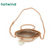 Sac à main rétro pour femmes de nouveau style Hotwind Sac à main de grande capacité sac à main à une épaule 08 Couleur abricot petite