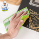 MR.SIGA dishwashing sponge, kitchen rag, scouring pad, imitation metal wire degreasing sponge, dishcloth cleaning cloth, 5 pieces, grass green