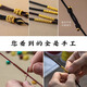 Beautifully made black necklace rope hand-woven rope Hetian jade jade gold jade pendant safety buckle pendant lanyard hanging neck for men and women 2mm black 1 piece