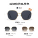 
PARZIN Polarized Sunglasses Women Fashion Contrast Color Large Frame Fit Photoreal Sunshade Sunscreen Driver Trendy Sunglasses PZ8328