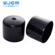 Customized rubber sleeve, rubber cap, plastic pipe plug, thread protection sleeve, screw thread, anti-collision, silicone sealing soft, light green inner diameter 70mm (black)