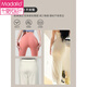 Modal Women's Underwear New Pure Cotton Antibactérien coton Crotch antibactérien sans marques confortable et adaptée à la peau et non coupée pour les filles. Bleu + Tone de la peau + rose + violet. 4 bandes. [Convient pour 100-120 Jin [Jin est égal à 0,5 kg]]]