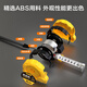 Deli tape measure, steel tape measure, rubber-coated self-locking box ruler, telescopic ruler, meter ruler, construction site tape measure, anti-cut hand carpenter ruler 10 meters