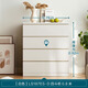Lin's Home Modern Simple Nordic Small Apartment Storage Cabinet Storage Cabinet Bedroom LS187E5-D Four Drawer Cabinet 0.8 Meter