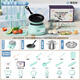 Food play real boil mini kitchen real boil set full set cooked can be eaten for girls' birthday gifts 6-10 years old