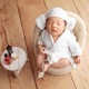 YWZR crawling mat 100 days baby photography artifact sofa photo baby props newborn year old chair crawling mat beige upgraded version (gift pillow) 100 days
