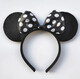 ENRMIIV Mickey headband bow children's performance headwear amusement park Minnie cute hairpin black ears Mickey Mouse summer black ears Mickey
