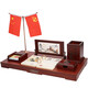 
Yumo desk creative high-end pen holder wooden writing desk crafts boss business home desk calendar rack custom gift 12003 48*24 cm