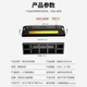 Huangchi parking space block parking space limiter rubber garage limiter wheel positioner HCDW54-rubber and plastic two pack