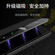
Demany DAYMONY Demany Huawei mate50 mobile phone case mate50pro leather magnetic 50e smart flip cover protective case 50RS series new model full-inclusive anti-fall black (real magnetic stent model) + film Huawei mate50pro
