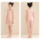 Catman children's vest girls summer thin inner bottoming shirt medium and large children's girls sleeveless top pajamas pink 110