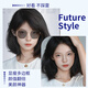 Chuangguo Las gafas de miopía que cambia el color de color para mujeres, la luz anti-blue profesional se puede usar con el número de titanio ultraligero de altura que muestra un marco de gafas pequeños 0 grados [color decoloral + luz anti-Blue] 826 Rose Gold