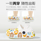 BOBDOG children's slippers, boys and girls, baby sandals, indoor and outdoor soft-soled clogs, off-white, size 170