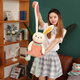 Weltston plüsch spieler kissen komfort dugen Kinder Geburtstagsgeschenk Mädchen Little weiße Kaninchenpuppe 70 cm