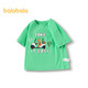 BALABALA Kinderbekleidung Jungen kurzärmelig T-Shirt Sommer reines Baumwolldruck Top 201224117129