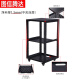 Tuxin Tengda Einfacher Schrank Rack Open 19-Zoll-Kasten Audio-Rack KTV-Kabinett Audio Box Outdoor Live Cabinet 15u (Höhe 718*Deep 477*Breite 500)