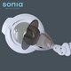 SONIA BEAUTY INSTRUMENT LED beauty salon cold light lamp, tattoo beauty lamp, eight times magnifying glass, manicure, tattoo, eyebrows and eyelashes, no stroboscopic, no ghosting, eye protection, floor-standing acne clearing lamp, non-reflective lighting, work lamp, 360 no dead angle lighting