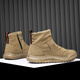 
Changxiang Huili high-top men's shoes in summer waterproof and non-slip construction site work lightweight men's labor protection shoes thick sole wear-resistant Martin boots men 58819 khaki 39