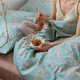 Youke Life Retro Pastoral Four-Piece Set Robina 1.5m Bed Sheet Four-Piece Set
