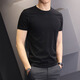Camiseta de manga corta de manga corta de Shangjue Yuni Hombres, camisa de base de color sólida de manga, camisa de cuerpo delgada, ropa social ajustada, White XL, sugiere 130-145 Jin [Jin equivale a 0.5 kg]