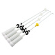 Fauler Bär eignet sich für Haier-Waschmaschinen Stoßdämpfungshebel 5525A/5552A Hangestange XQB100-F826/F826 (Ex) Balance-Stange Haier XQB100-F826 (EX) Hanging Stange