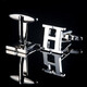 Chenpeng English Letters Manschette Links Metall Silber Ärmel Nagel Bräutigam Geschenk Französisch Hemd Manschettenknöpfe für verschiedene s erhältlich