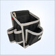 Carpentry nail pocket decoration carpentry waist bag color steel tile electric wrench woodworking nail pocket new thickened screw wear-resistant F102 black + metal head belt