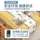 Baifei PVC rectangular table mat tablecloth no-wash oil-proof waterproof anti-scalding light luxury dining table living room coffee table tablecloth light green plaid 120*180cm
