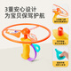 Mideer (Mideer) Kinderspielzeug Bambus Dragonfly Ziehdrahtausstoß ufo nostalgische Kinder rotierende Frisbee Outdoor -Ziehdraht Bambus Libelle