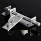 Sailotou thickened 04 stainless steel latch door theft door latch door latch door buckle sliding door hasp with 04 medium lock
