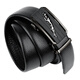 Half cigarette belt for men wear-resistant leather automatic buckle belt for men Korean style casual middle-aged young business leather belt for gift