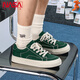 NASA XVVX CAPACIÓN OFICIAL DE LANA DE VERANO SUMERA PARA MEN Los trabajadores, transpirables zapatos casuales transpirables para hombres zapatos versátiles de moda para hombres negros 42