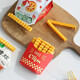 CTRLEND French Fries Sealing Clip Cute Cartoon Magnetic Fridge Snack Bag Moisture-Preserving Food Seasoning Sealing Clip French Fries Clip Refrigerator Magnet 12